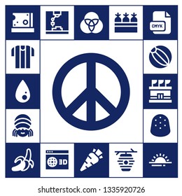 yellow icon set. 17 filled yellow icons.  Collection Of - Cheese, Referee, Liquify, Peace sign, Rasta, Beach ball, Stadium, Gumdrop, Banana, Printer, d, Rgb, Carrot, Carrots, Beehive