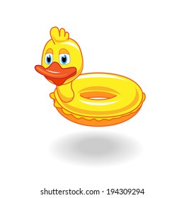 Yellow Inflatable Duck