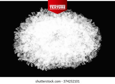 Yellow Ink blot splash collection - design template, stock vector - easy to use
