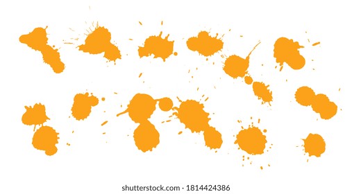 Design des gelben Farbtopfes