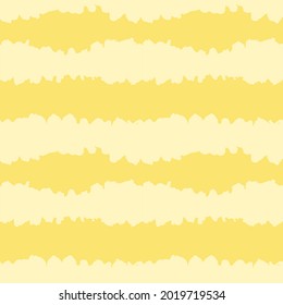 yellow jagged rough brushstroke minimalistic seamless pattern. vector doodle endless pattern for textile wrapping digital paper template
