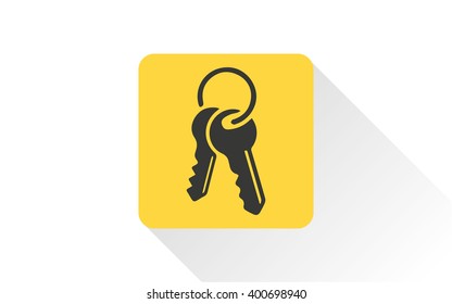 yellow key icon