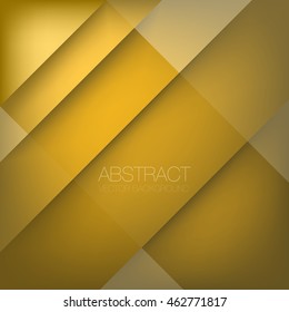 Yellow layer vector background with space for design and presentation template