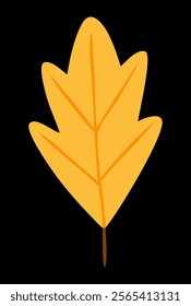 yellow leaf from a tree