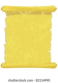yellow leather parchment