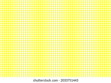 Yellow led screen background. Vector illustration.