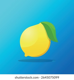 yellow lemon casino slot on gradient delicious citrus fruit
