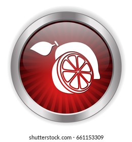 yellow lemon icon