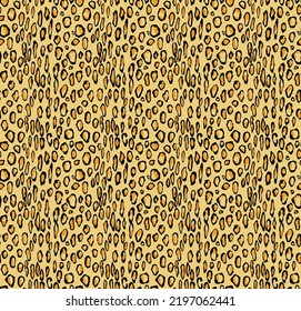 Yellow leopard decorative of rough ground decorated background
