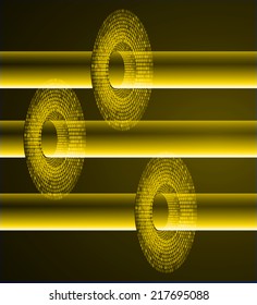 yellow Light Abstract Technology background for computer graphic website and internet.