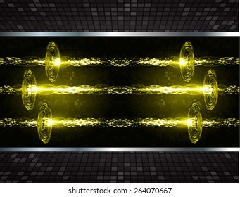 yellow Light Abstract Technology background for computer graphic website internet and business. text box. label. card. Table, Mosaic. pixel.
