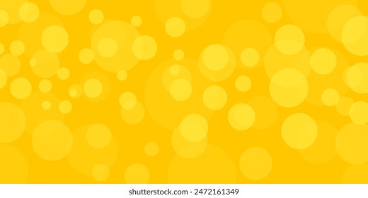 yellow light circle summer background. template design for banner, poster, web, social media, greeting card.