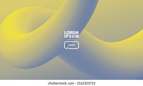 Yellow and light gray gradation wallpaper