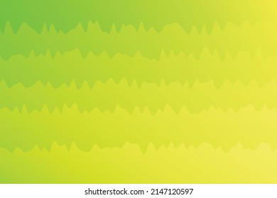 Yellow and light green abstract background. Bright fashionable lime and lemon colors. Wavy lines. geometric shapes wave with the top of the gradients for brochures, banners, invitations