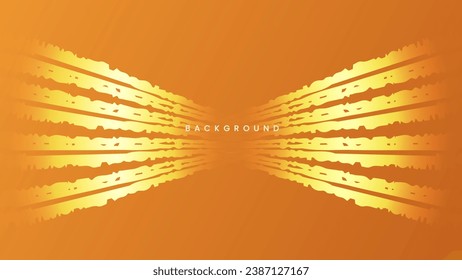 Yellow light rays reflection, Stripes grunge background texture