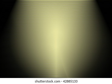 Yellow lighted background surface