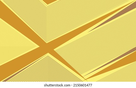 yellow line art vector background, design for al product background 