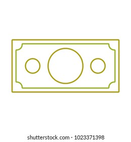 yellow line finance bill dolar cash money