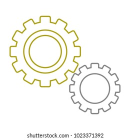 yellow line industry gears process technology