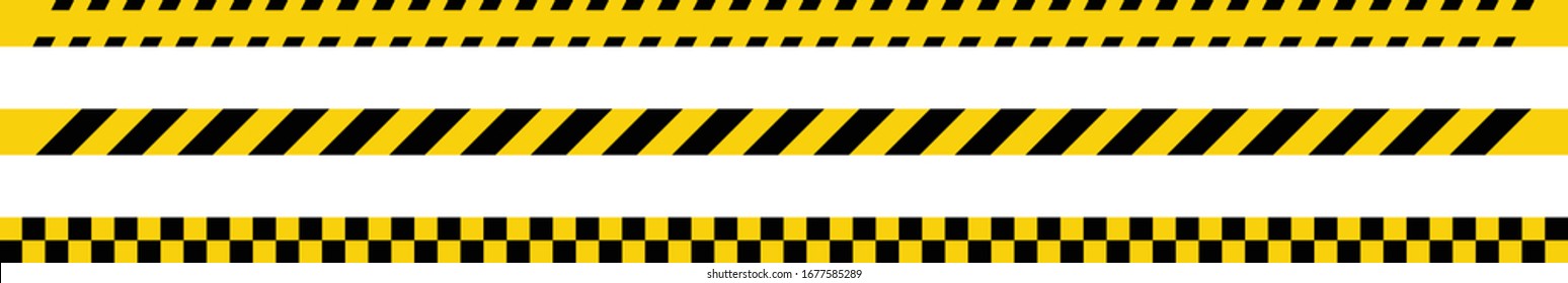 Yellow line For use in separating  area