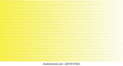 Yellow line and white abstract background
