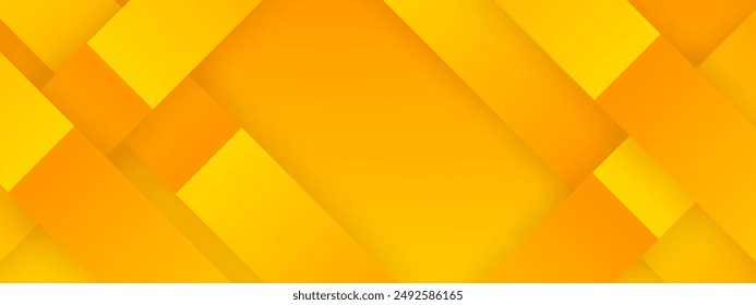 Yellow line with white architecture futuristic background minimal concept vector illustration subtle design.