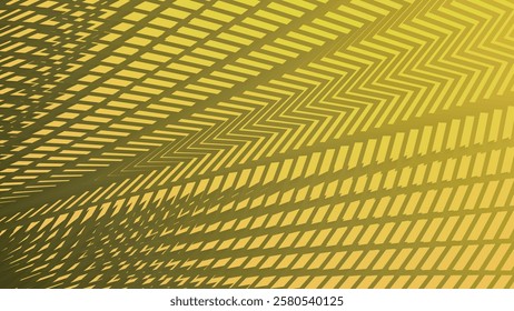 Yellow line zig zag pattern background for fabric style or presentation