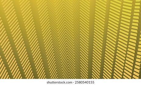 Yellow line zig zag pattern background for fabric style or presentation