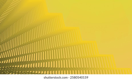 Yellow line zig zag pattern background for fabric style or presentation