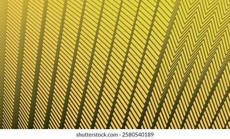 Yellow line zig zag pattern background for fabric style or presentation