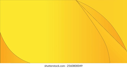 Yellow liquid abstract background. Template for invitation, business card for presentation design