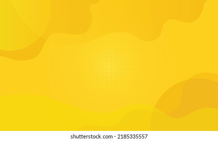 yellow Liquid color background design. Fluid gradient composition. Creative illustration for poster  web  landing  page  cover  ad  greeting  card  promotion. Eps 10 vector.