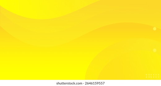 Yellow liquid color background. Dynamic shapes composition. Can be used for posters, placards, brochures, banners, EPS 10