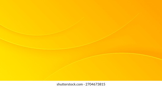 Yellow liquid color background. Dynamic shapes composition. abstract gradient orange and yellow background.