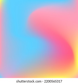 Yellow Liquid Multicolor Green Light Swirl Gradient Mesh. Neon Blurred Curve Rainbow Blurry Texture. Blue Color Dynamic Pastel Water Wallpaper. Pink Happy Wavy Purple Fluid Gradient Background.