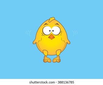 Yellow little chick
