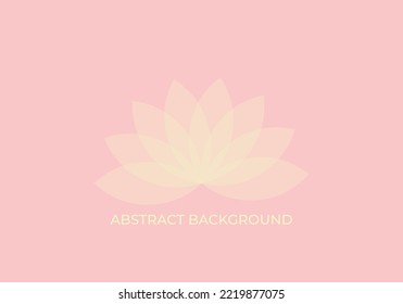 yellow lotus with pink background