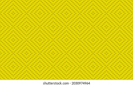 Yellow luxury background with yellow beads. Vector illustration. 