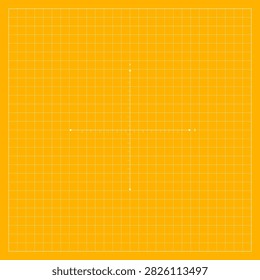 Yellow mathematical grid background