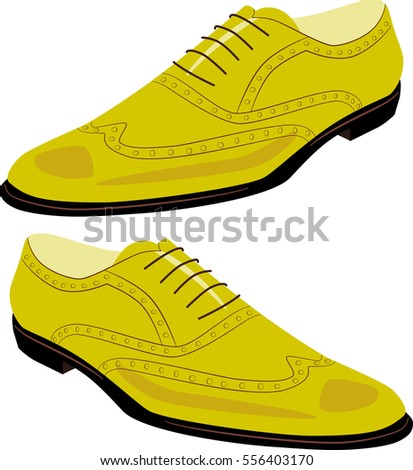 Yellow Mens Shoes