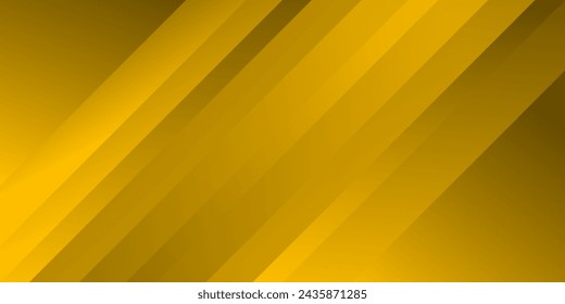 Gelber metallischer abstrakter Hintergrund mit modernem Konzeptdesign. Vektor-Illustration