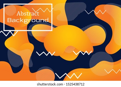 Yellow Minimal Geometric Abstract Shape Background Modern Concept and Gradient trendy Template