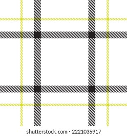 Yellow Minimal Plaid textured seamless pattern for fashion textiles and graphics