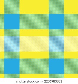Yellow Minimal Plaid textured seamless pattern for fashion textiles and graphics