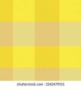 Yellow Minimal Plaid textured seamless pattern for fashion textiles and graphics