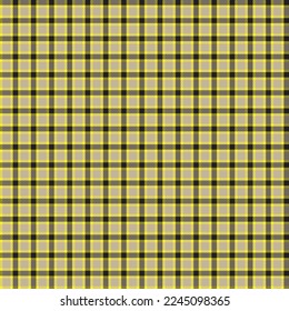 Yellow Minimal Plaid textured seamless pattern for fashion textiles and graphics