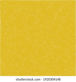 Yellow modern abstract geometric triangle wallpaper design