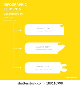 Yellow modern design template.