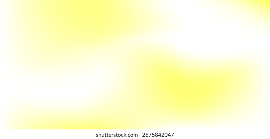 Fondo de colores degradados amarillo moderno y simple, fondo abstracto degradado blanco amarillo pastel con fondo de Anuncio de Sitio web. Gradiente de color borroso, ombre, desenfoque. Desenfocado, colorido.