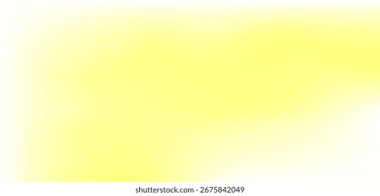 Fondo de colores degradados amarillo moderno y simple, fondo abstracto degradado blanco amarillo pastel con fondo de Anuncio de Sitio web. Gradiente de color borroso, ombre, desenfoque. Desenfocado, colorido.